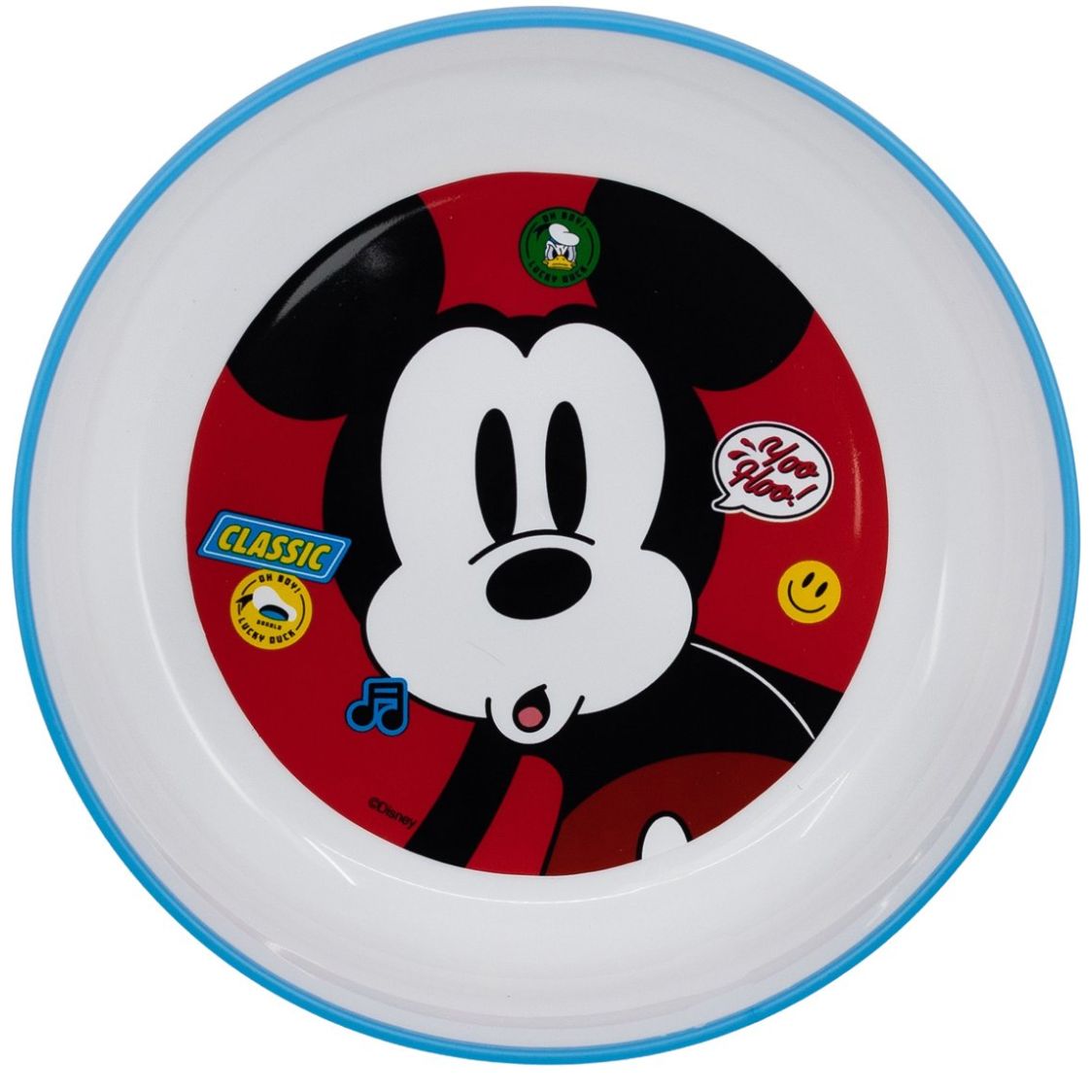 Plato Mickey Mouse Azul