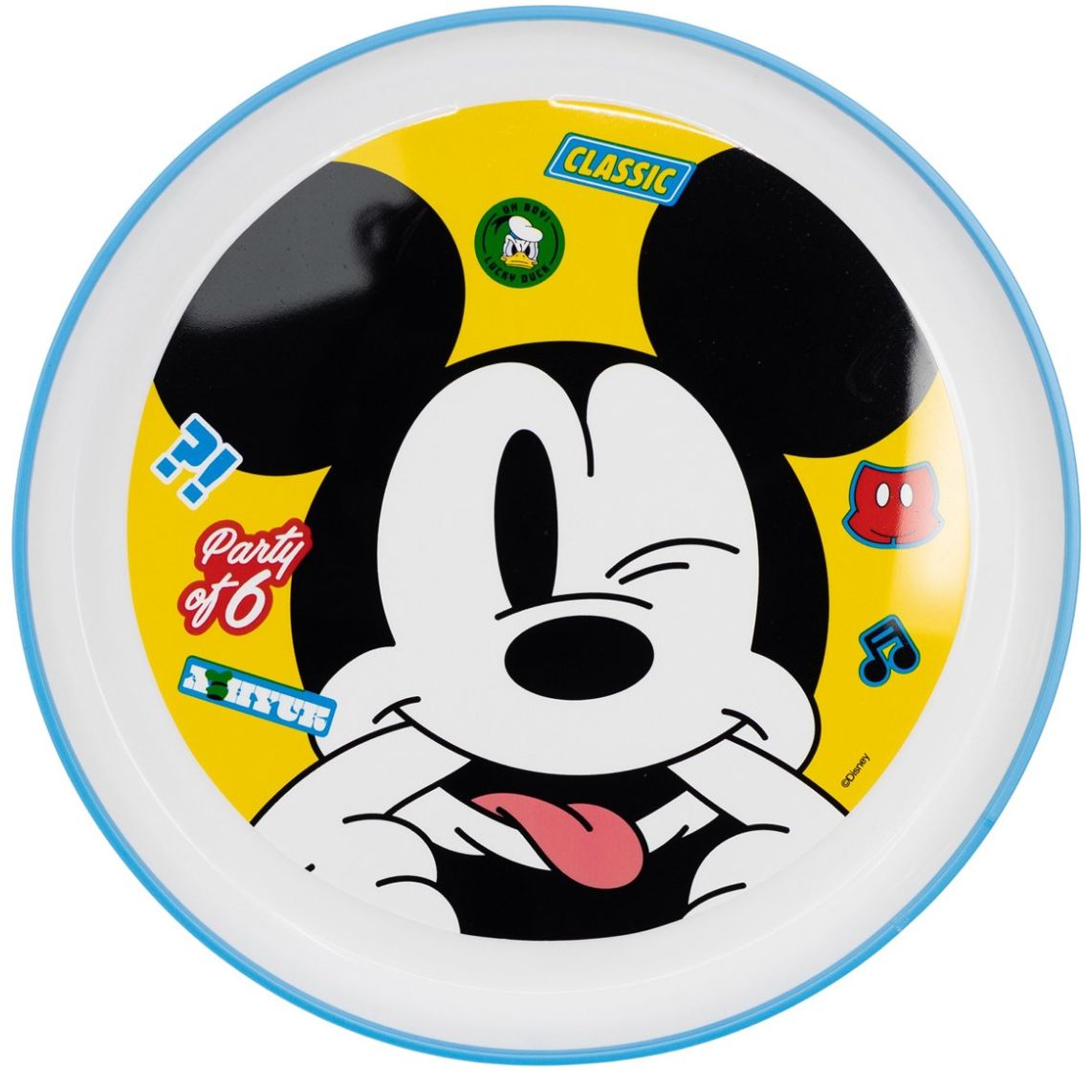 Plato Mickey Mouse Divertido