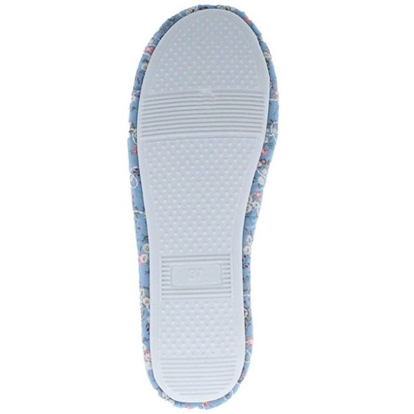 Pantufla Ballerina Flores Confort Fit