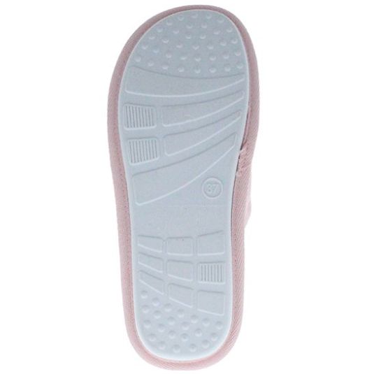 Pantufla Sin Punta Y con Moño Confort Fit