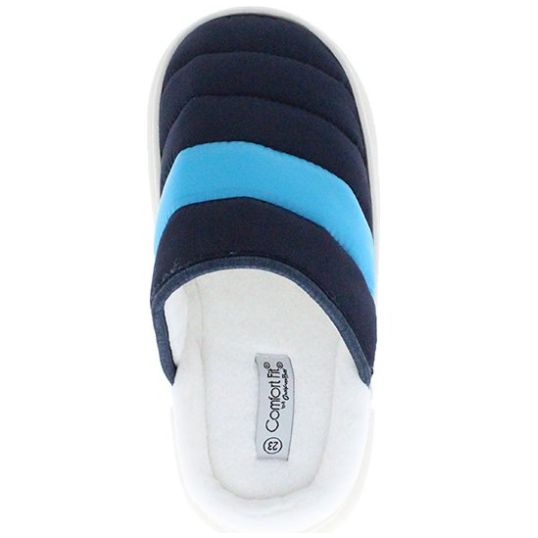 Pantufla Sin Talón Bicolor Confort Fit