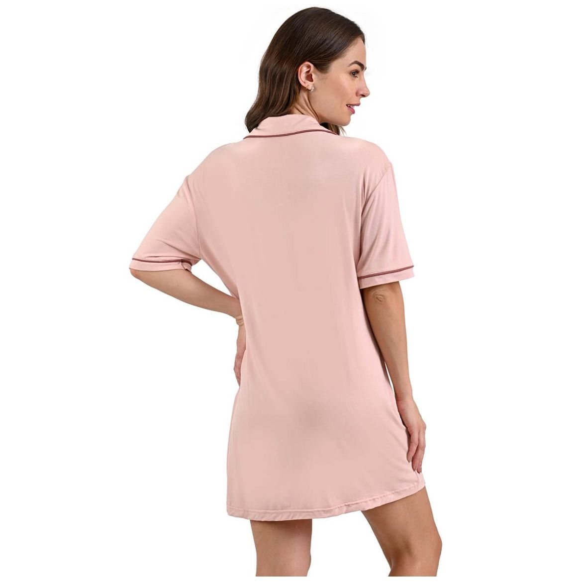 Camisón de Manga Corta Mia Intima