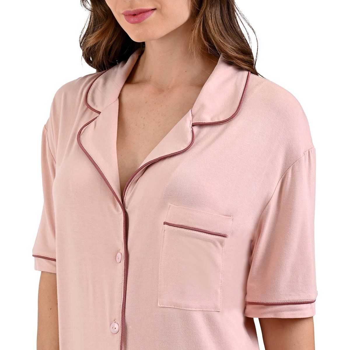 Camisón de Manga Corta Mia Intima