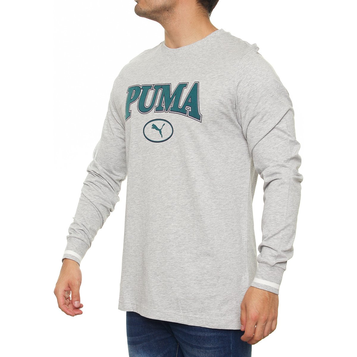 Playera Manga Larga para Hombre Puma