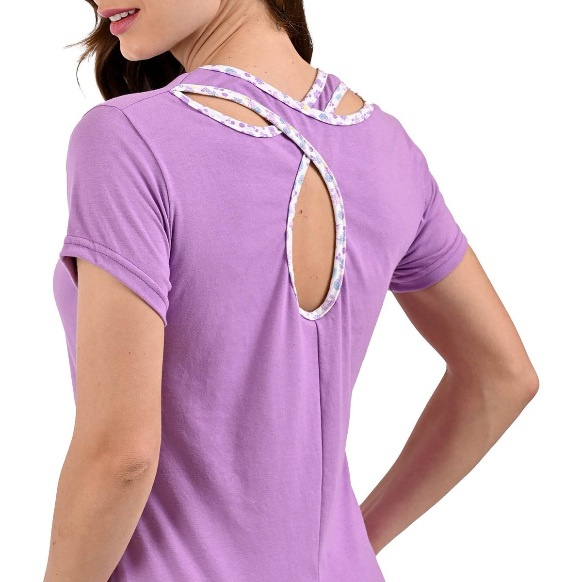 Pijama Manga Corta Y Capri Chiffon Isotoner