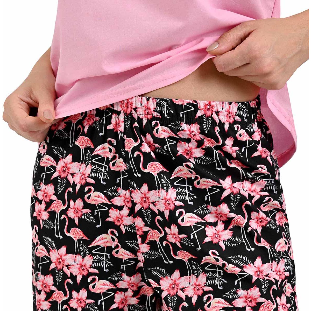 Pijama Playera Y Pantalón Chiffon Isotoner