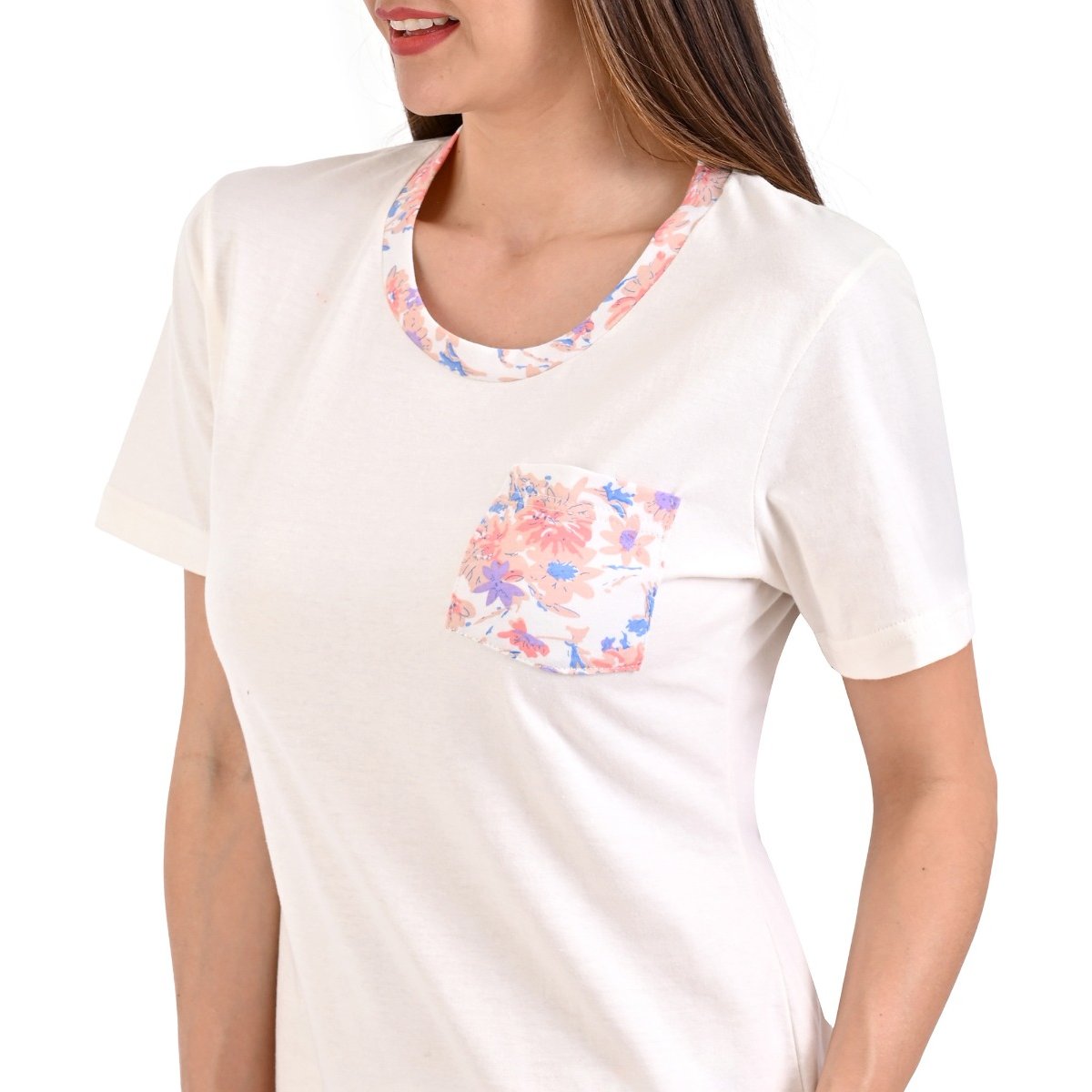 Pijama Playera Y Capri Chiffon Isotoner