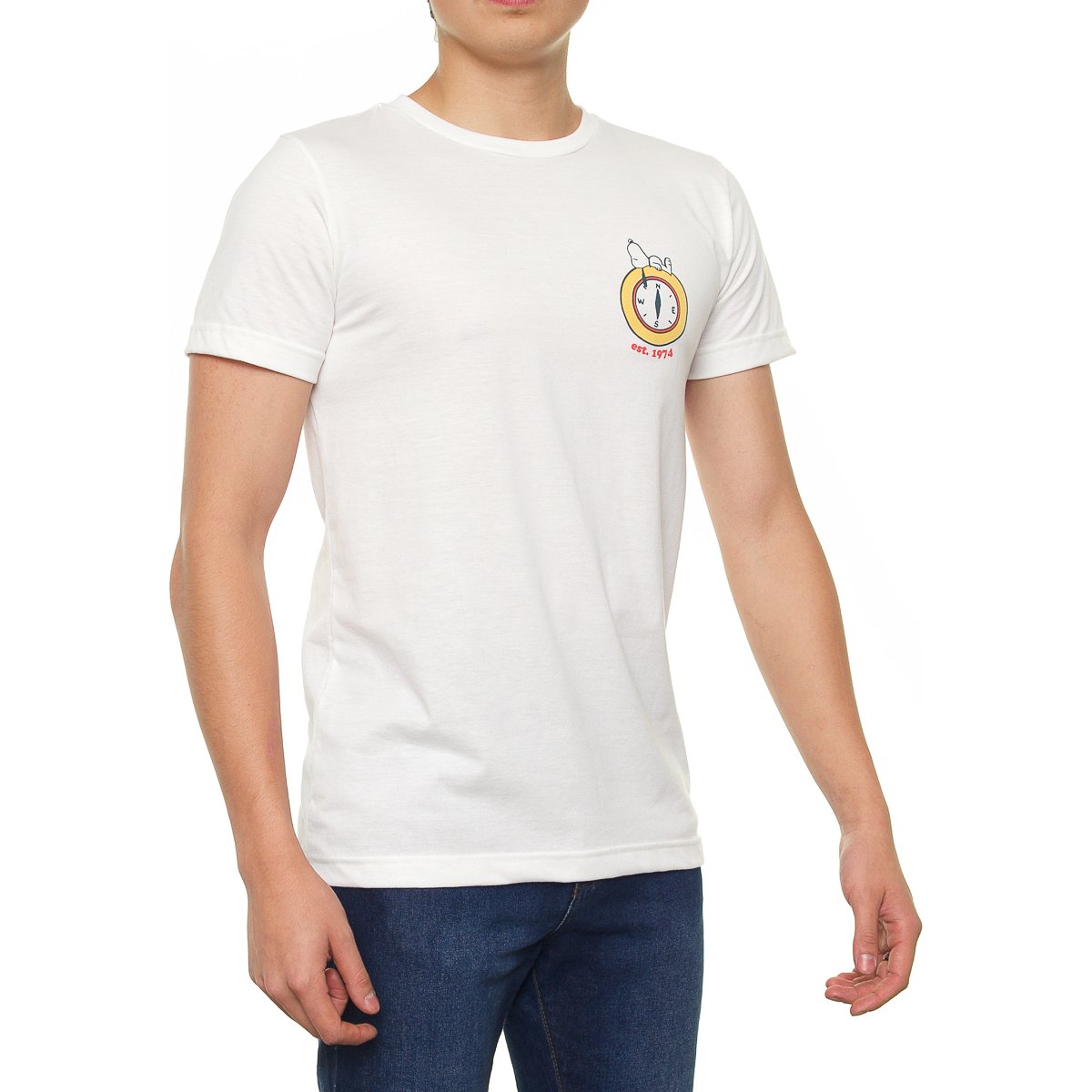 Playera Manga Corta para Hombre Peanuts