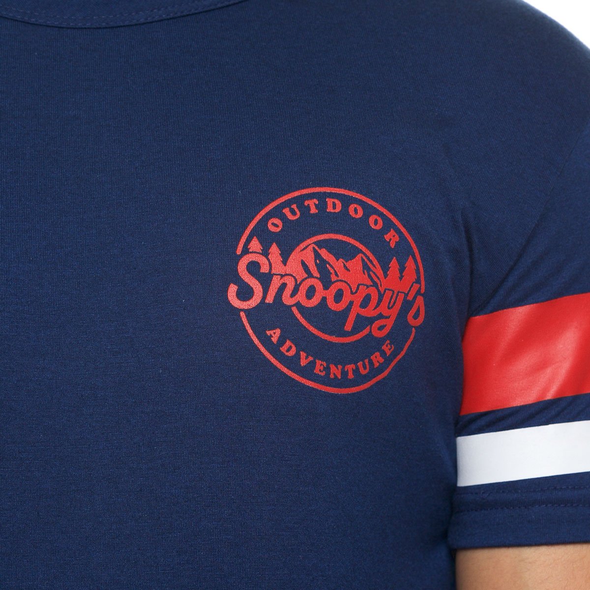 Playera Manga Corta para Hombre Peanuts