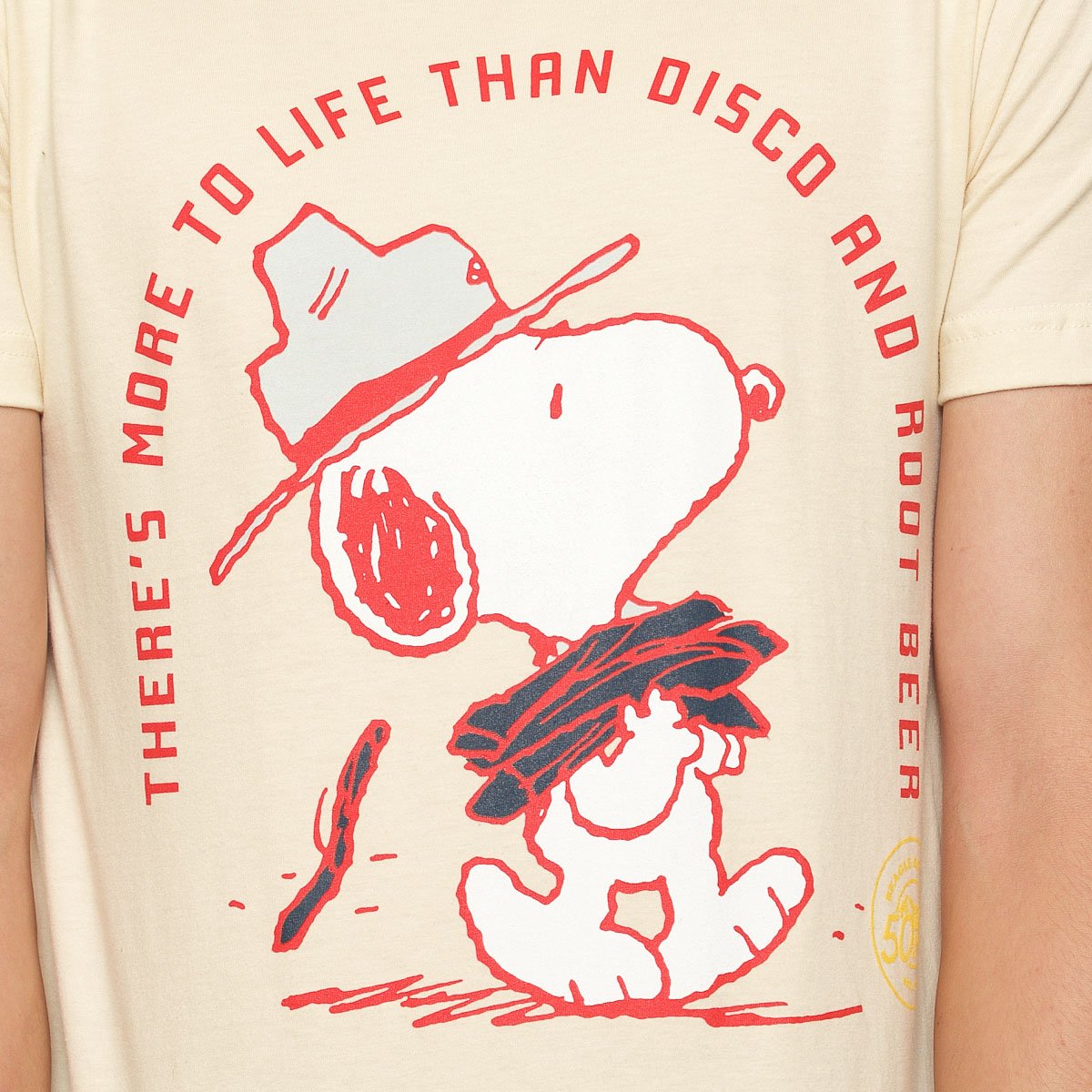 Playera Manga Corta para Hombre Peanuts