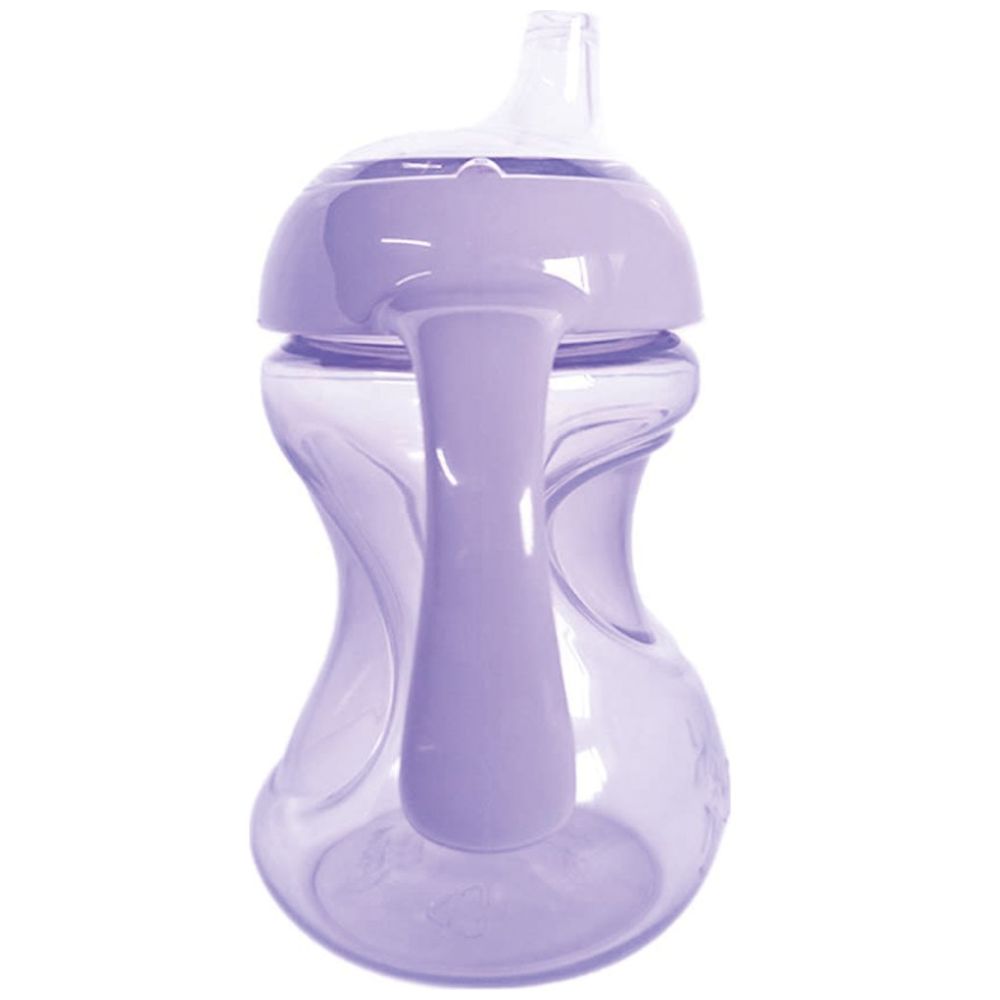 Vaso Entrenador Mini con Asas 5 Oz Morado Nuby 108