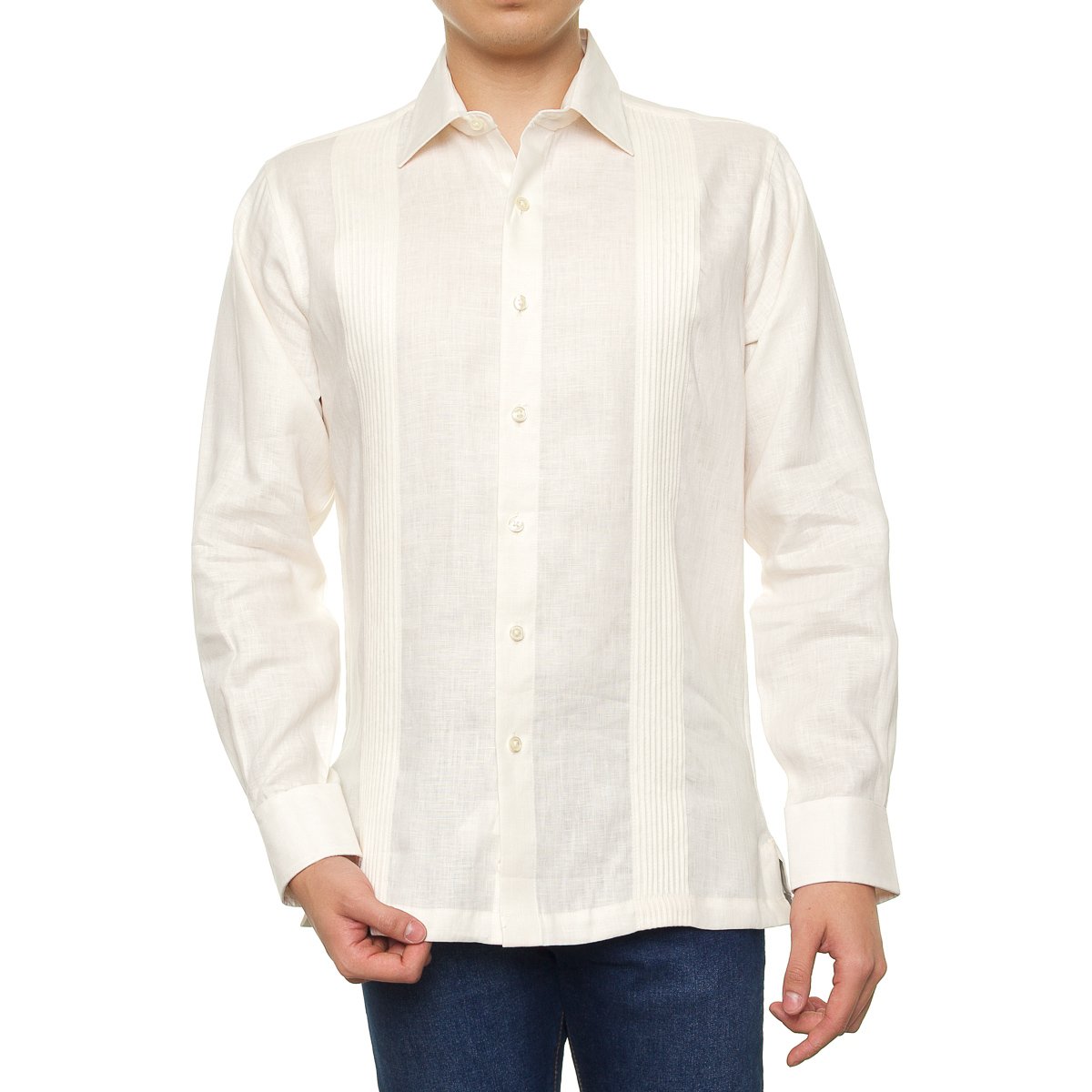 Guayabera Manga Larga para Hombre Manchester