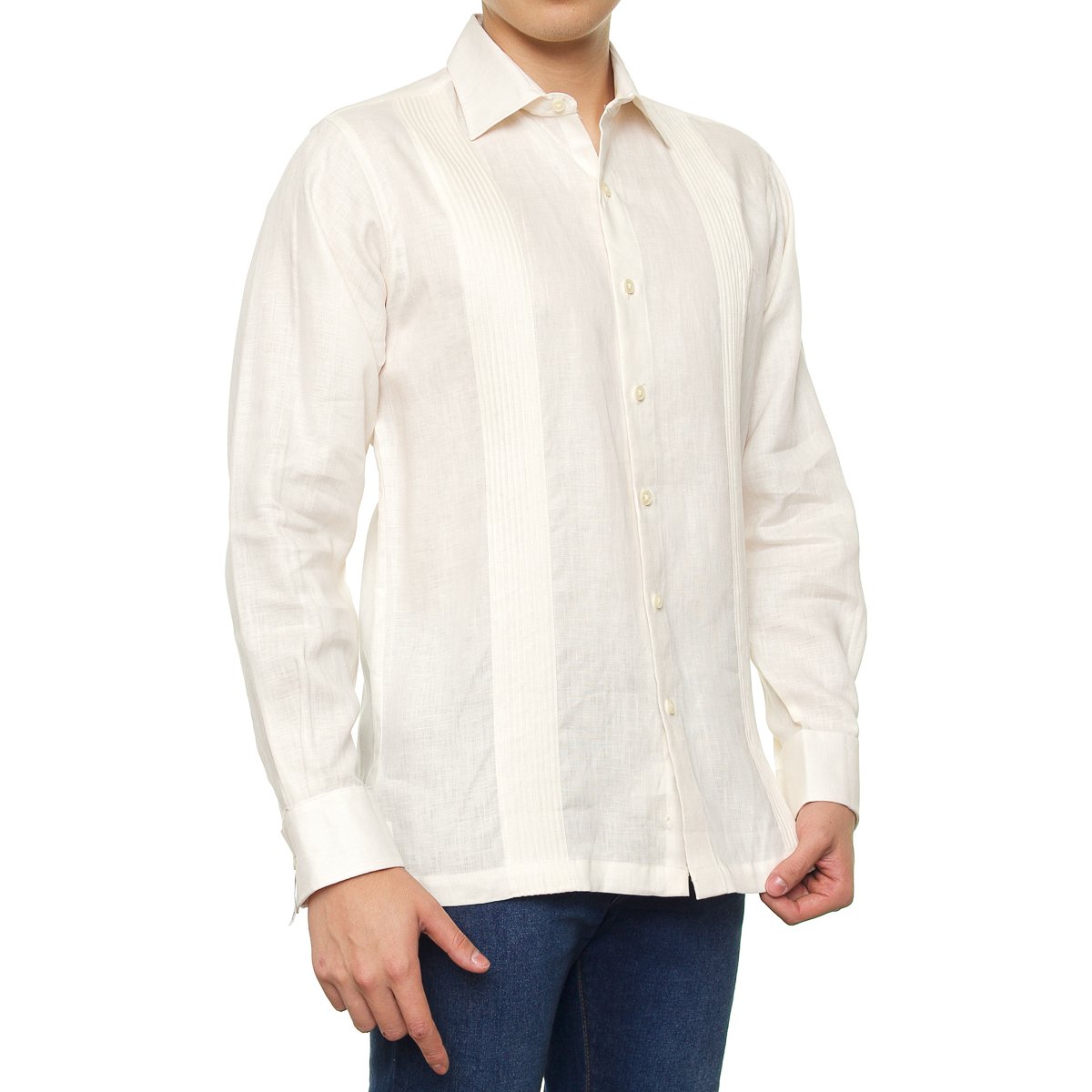 Guayabera Manga Larga para Hombre Manchester