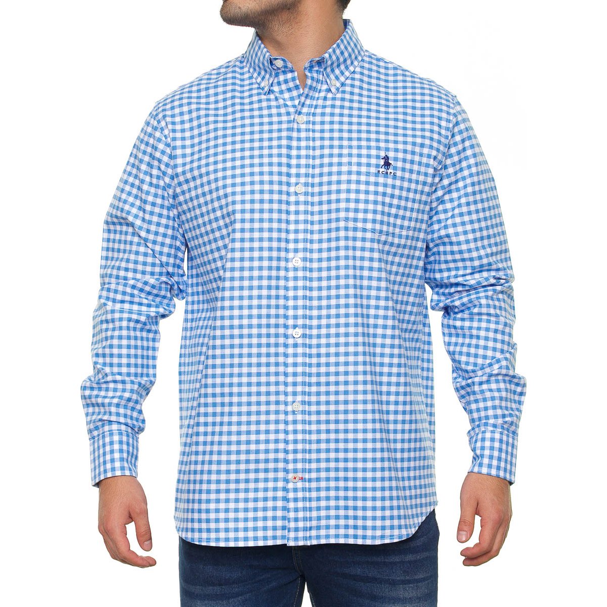 Camisa Manga Larga para Hombre Polo Club