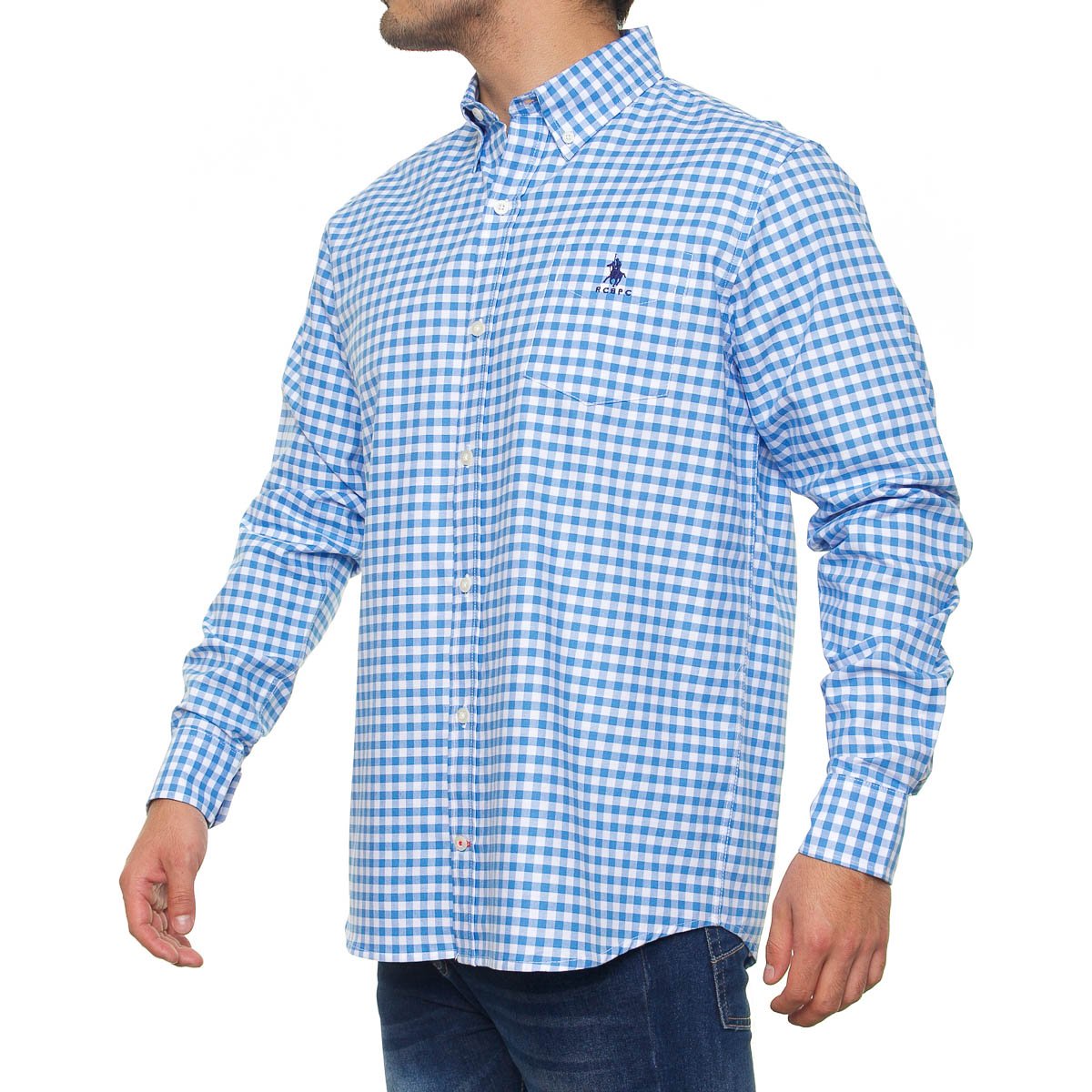 Camisa Manga Larga para Hombre Polo Club