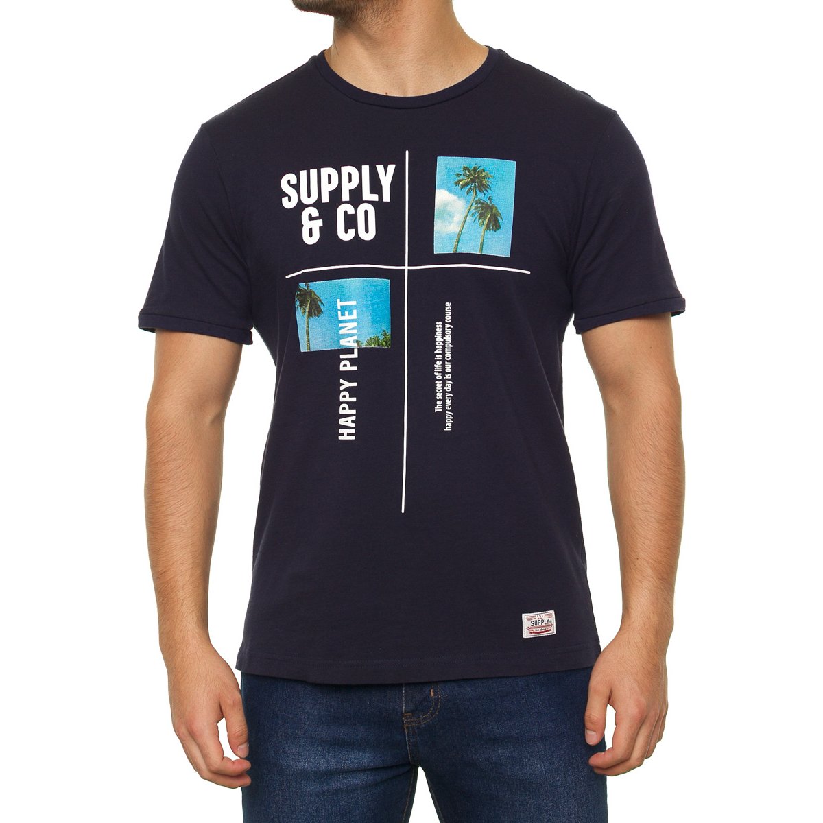 Playera Slim para Hombre Supply