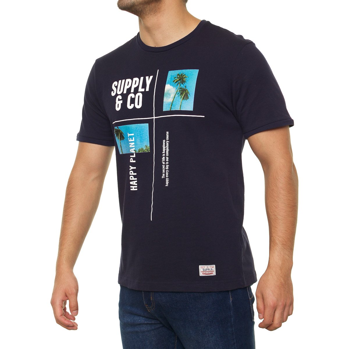 Playera Slim para Hombre Supply