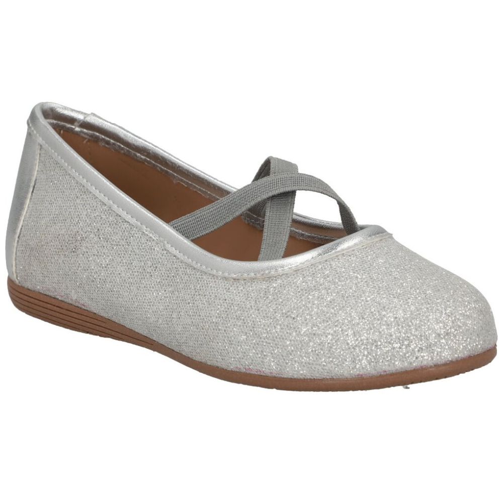 Zapato Cristeen con Ajuste Resorte 18-23 Plata