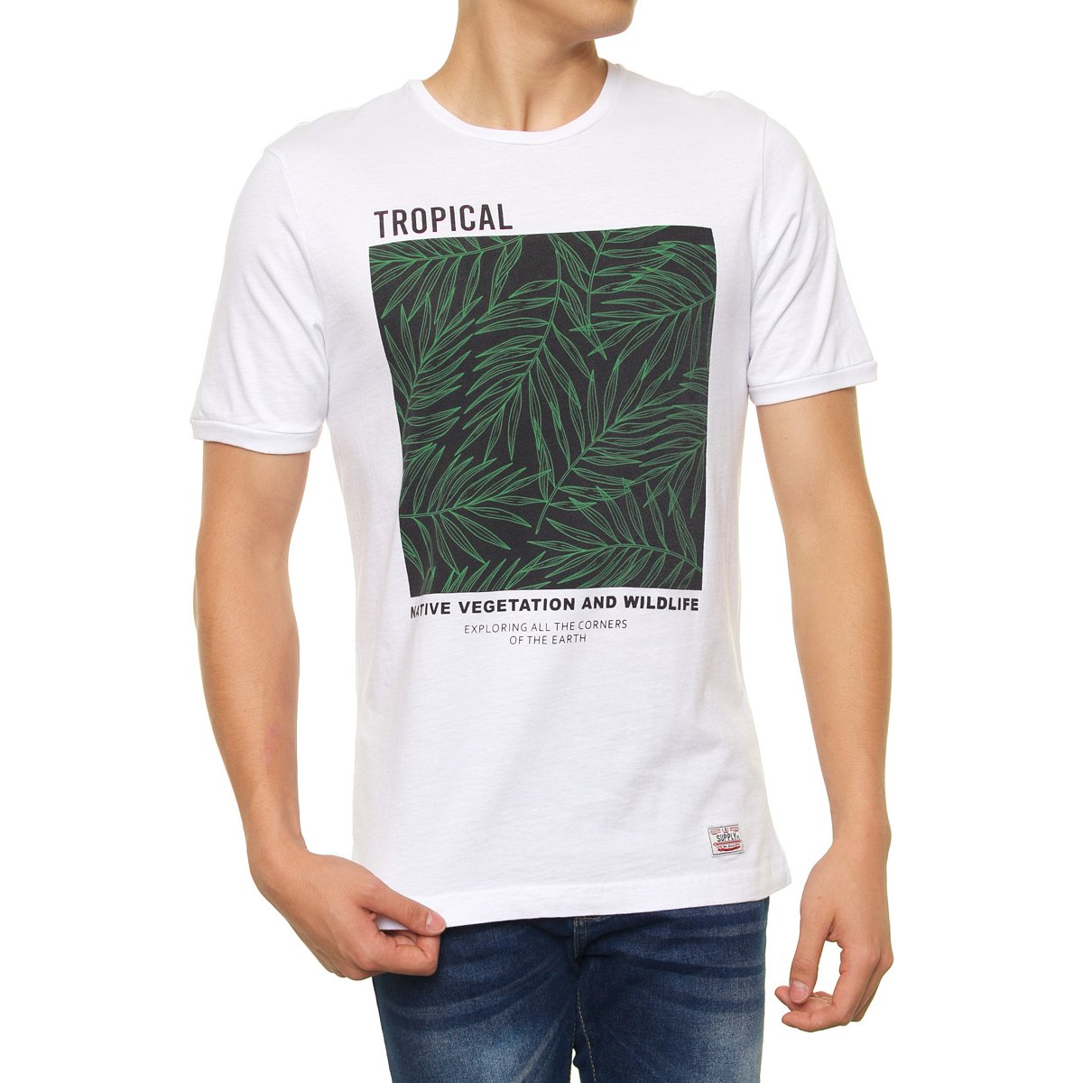 Playera Slim para Hombre Supply