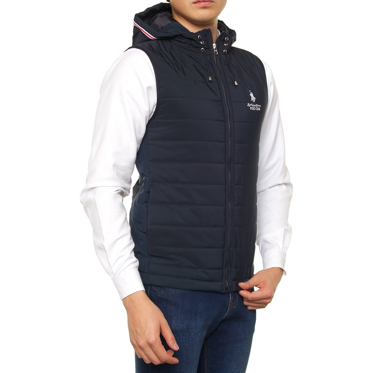 Chaleco con Capucha para Hombre Royal Polo Club