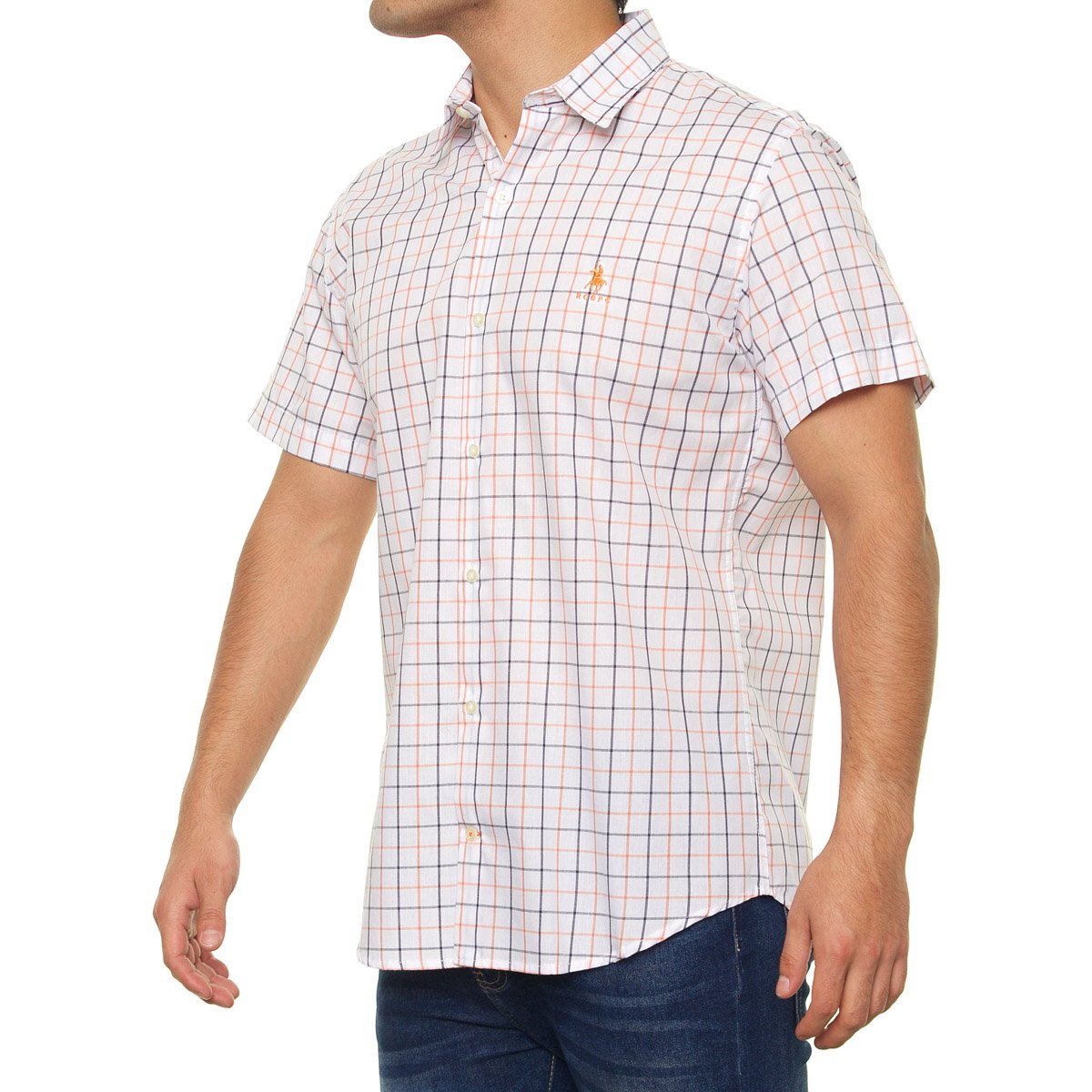 Camisa Manga Corta para Hombre Polo Club