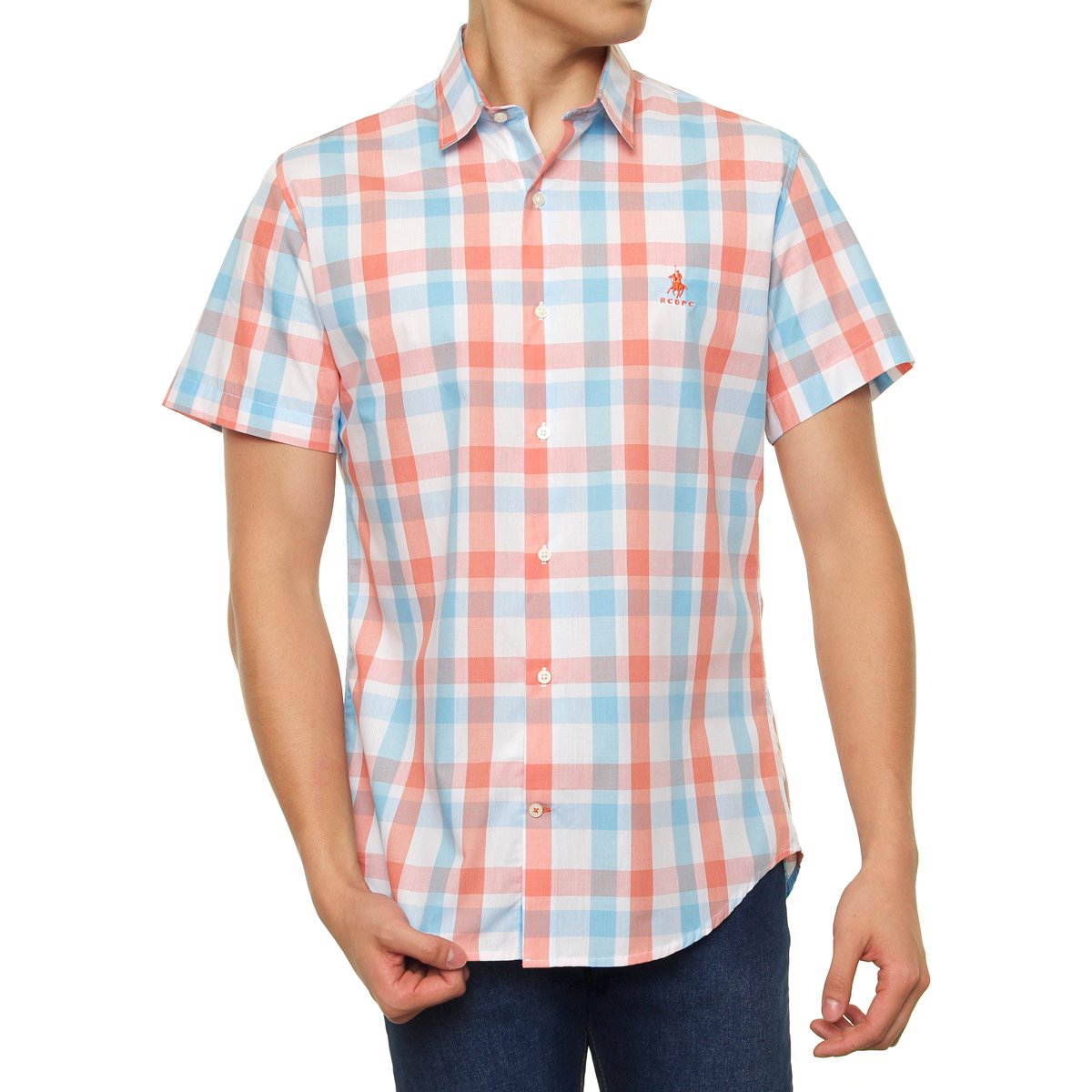Camisa Manga Corta para Hombre Polo Club