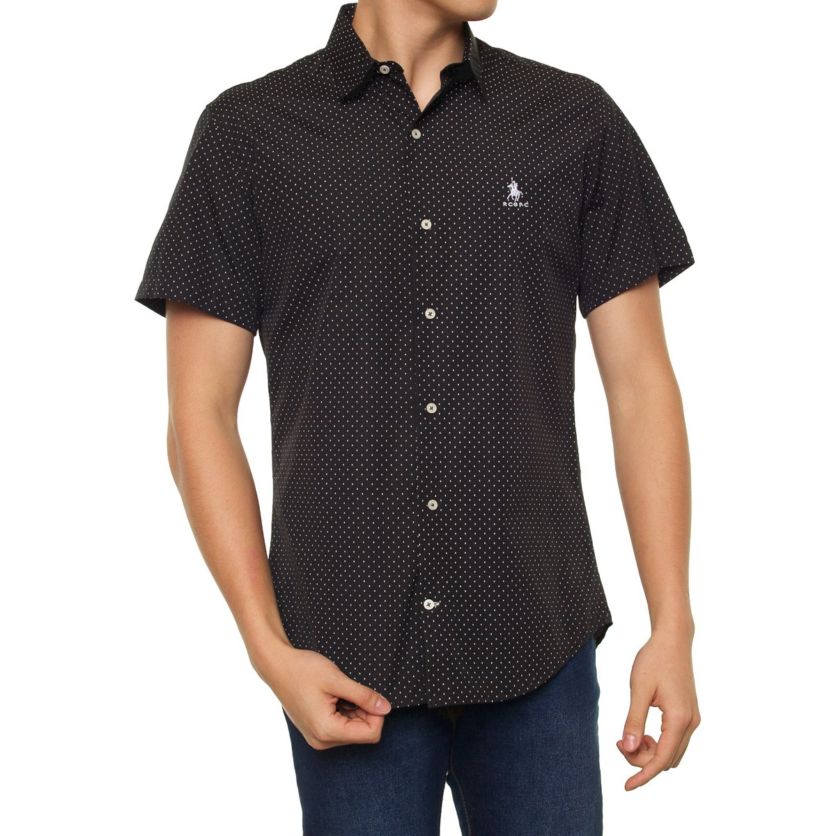 Camisa Manga Corta para Hombre Polo Club