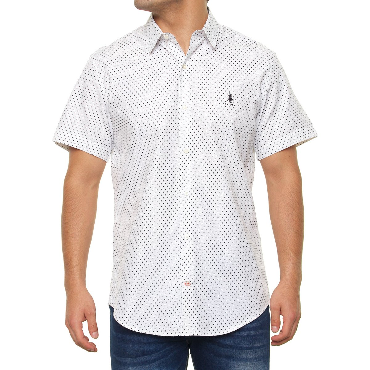 Camisa Manga Corta para Hombre Polo Club