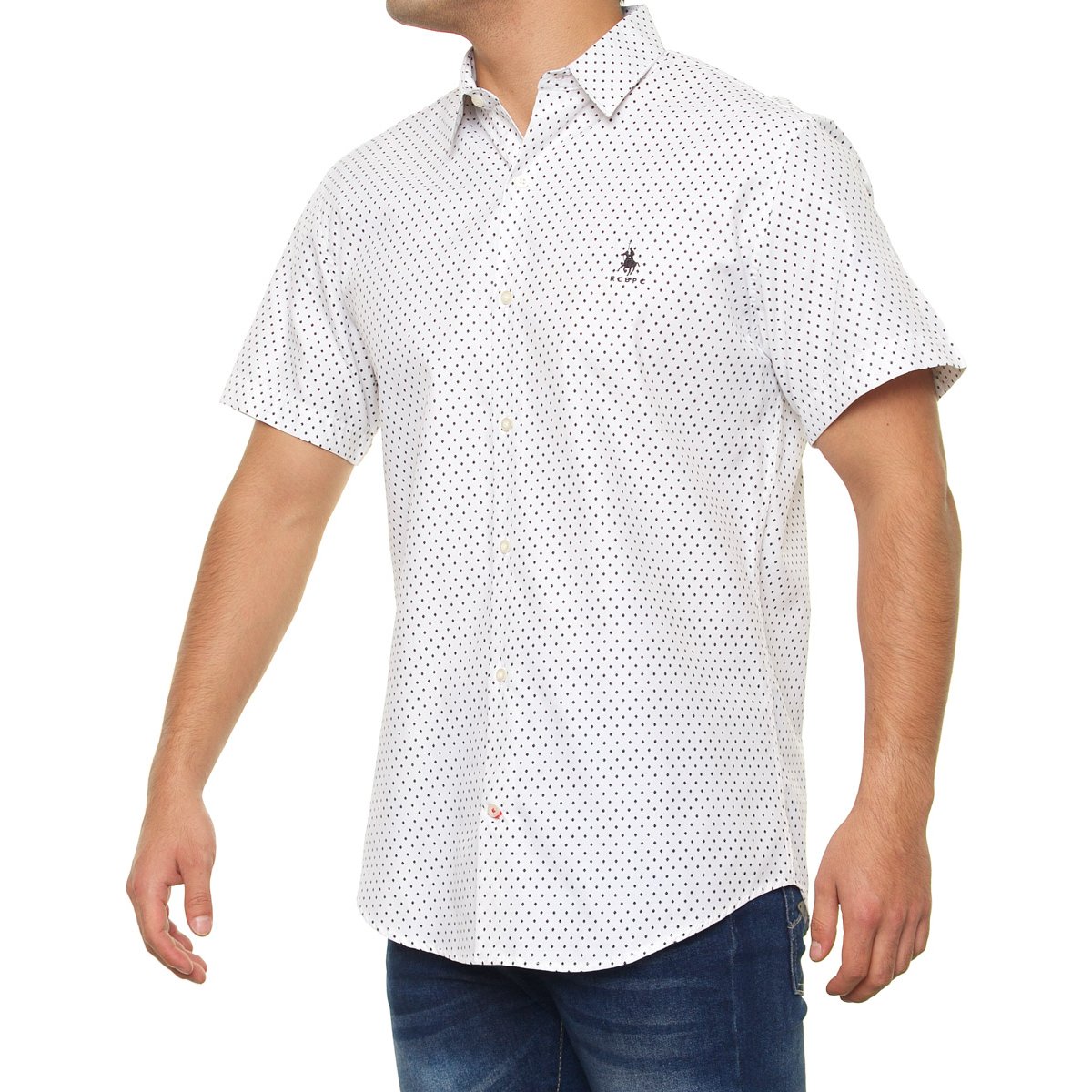 Camisa Manga Corta para Hombre Polo Club