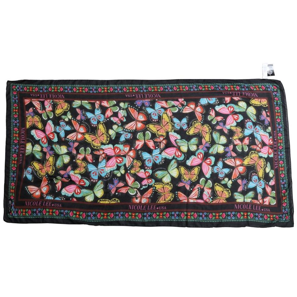 Pashmina Alma de Colores Nicole Lee Negra para Mujer