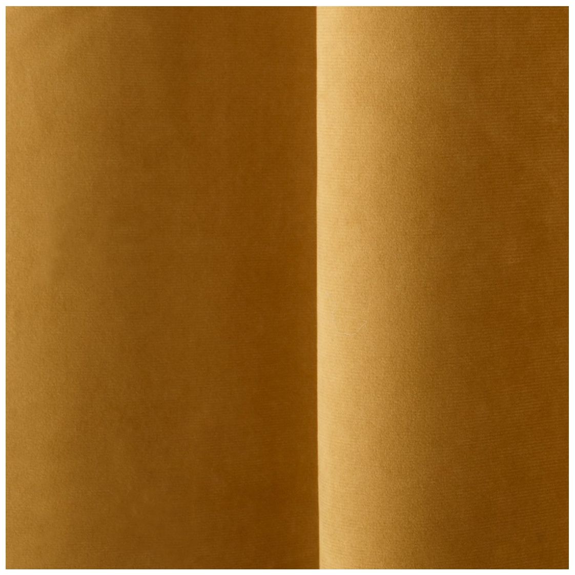 Cortina Huesito 1 Panel 1.40X2.30 M Terciopelo Lisa Oro