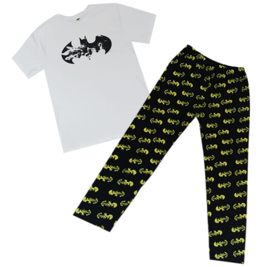 Pijama Estampado Batman Playera y Pantalón para Hombre