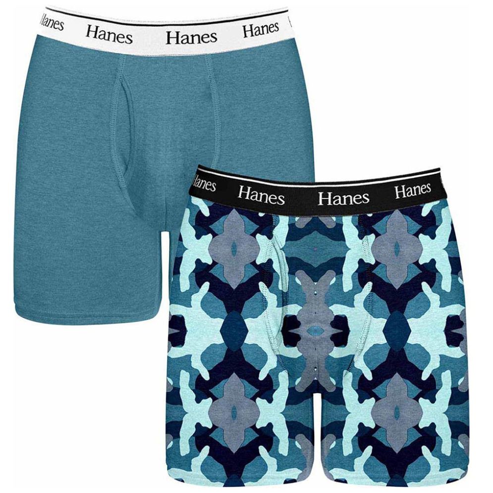 Bóxer Brief Hanes Diseño Combinado para Hombre