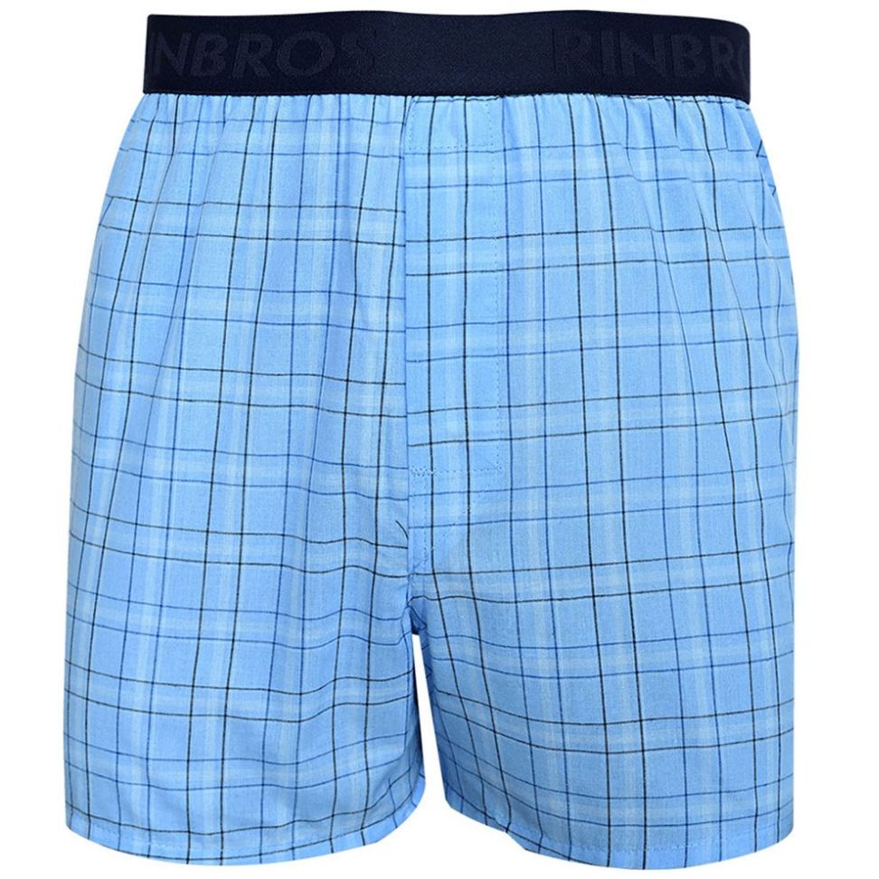 Bóxer Short Rinbros Diseño Combinado para Hombre