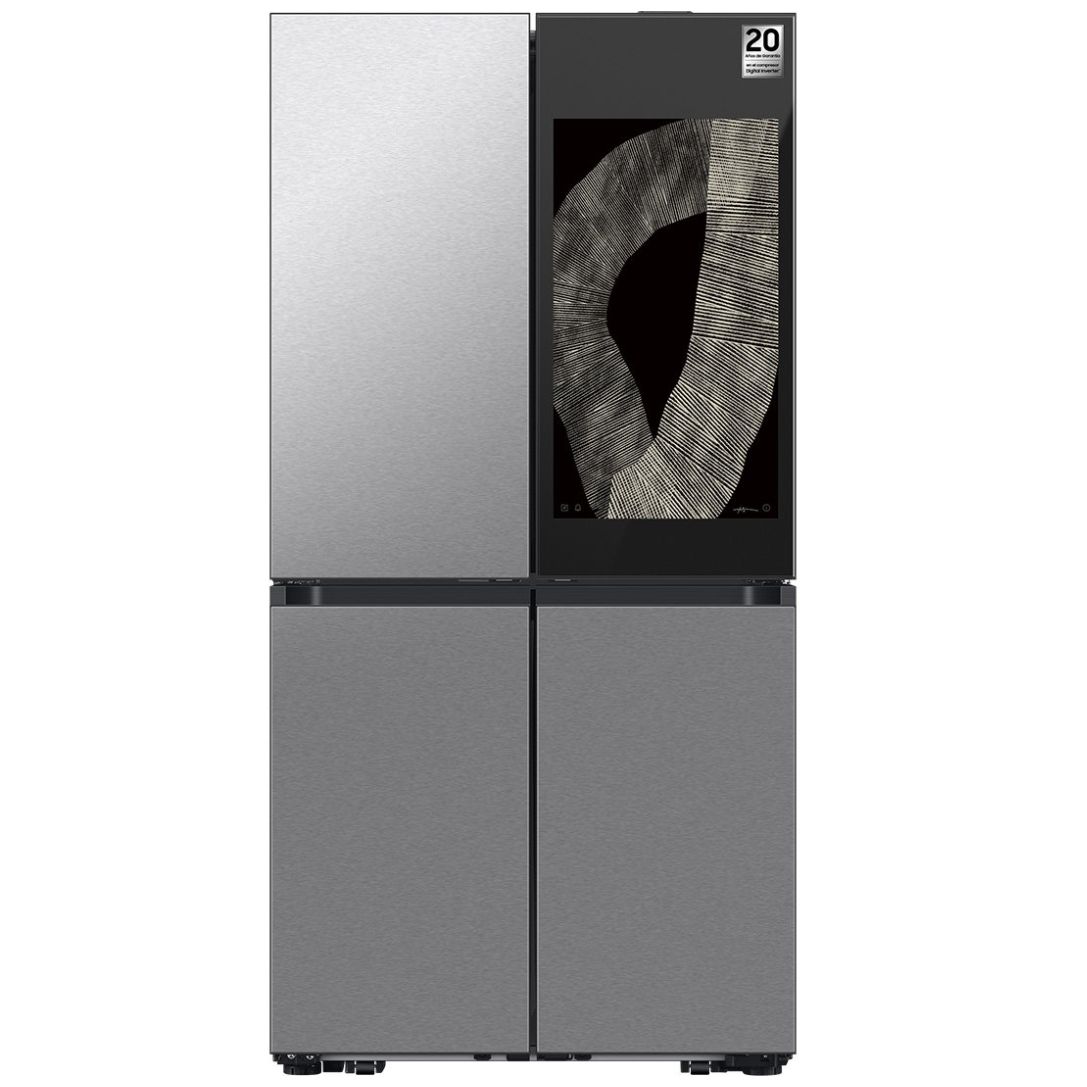 Refrigerador Bespoke Family Hub 29Ft Rf29Db9950Qdem Acero Samsung