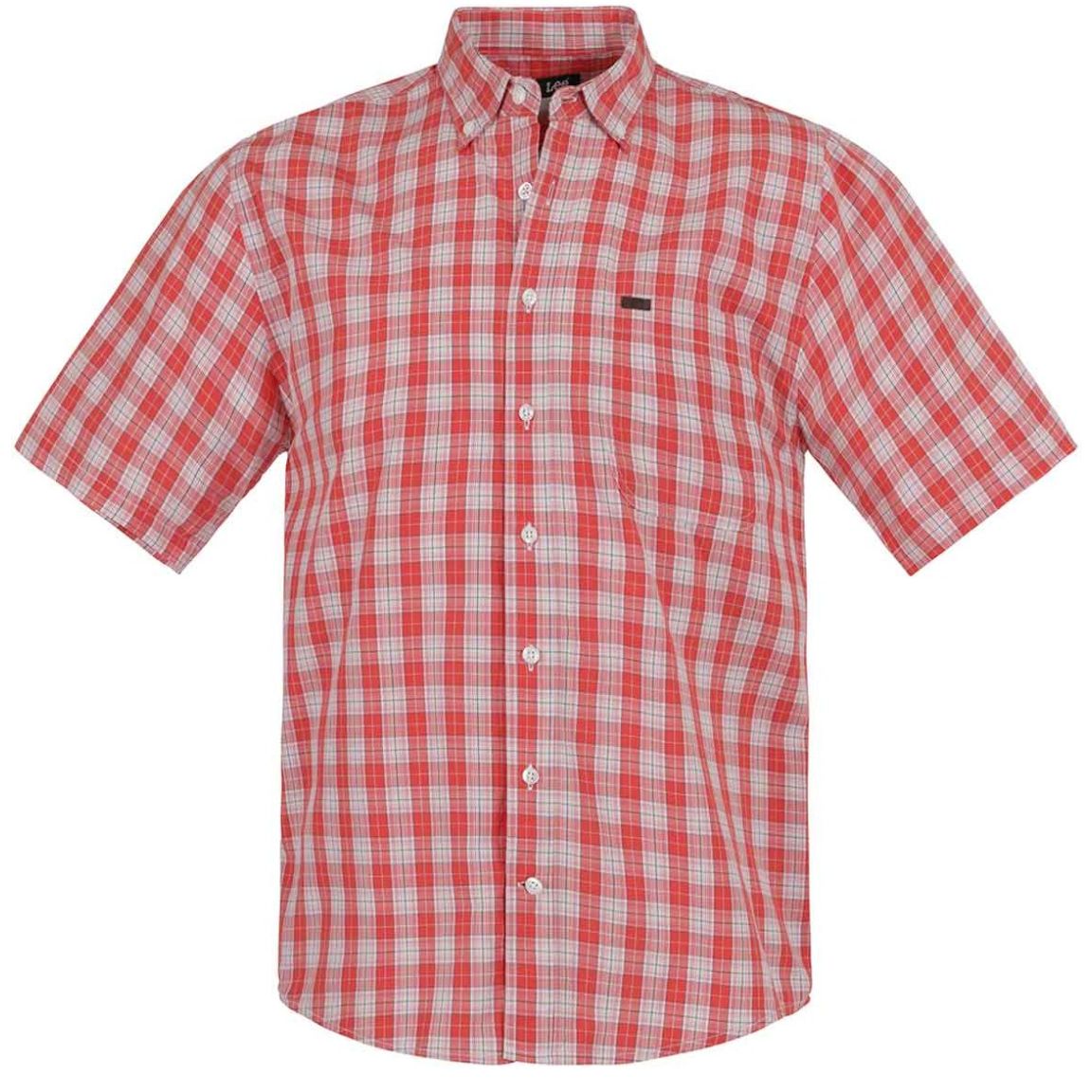 Camisa Lee Diseño a Cuadros para Hombre Plus