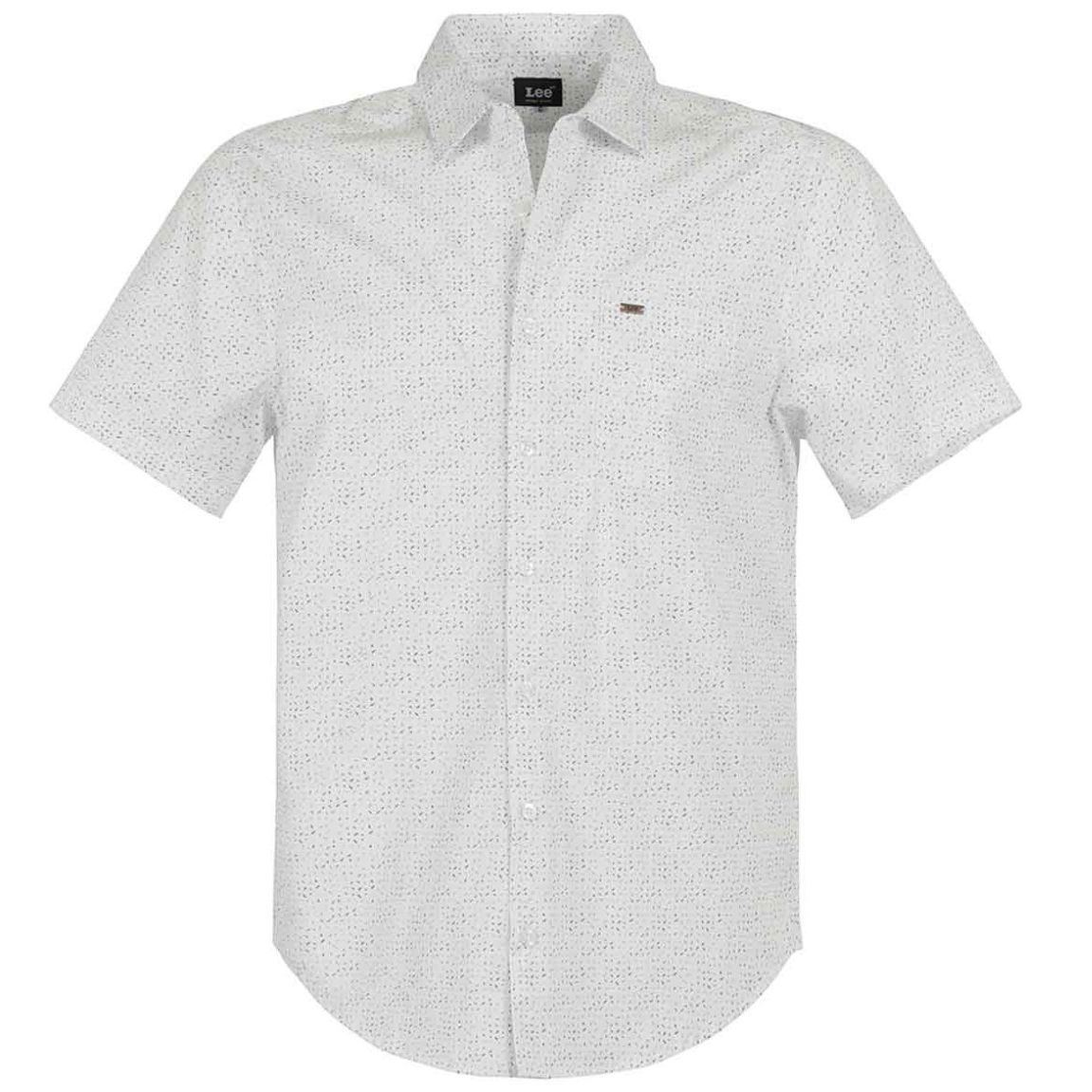 Camisa Lee Estampado Sútil para Hombre Plus