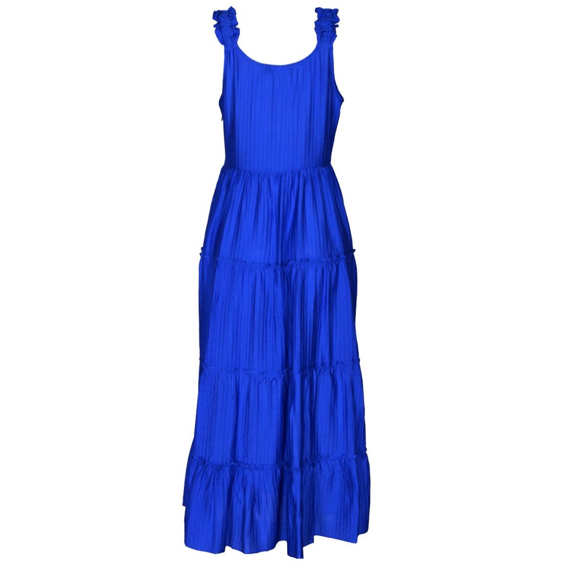Vestido Largo, Liso con Olanes para Mujer Philosophy