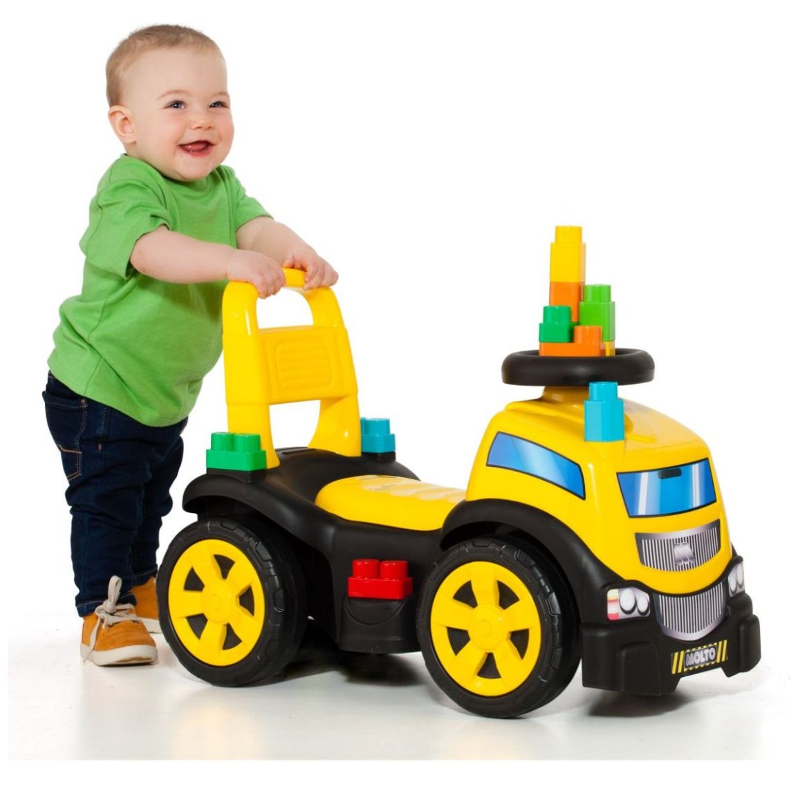 Molto Montable Camion 3 en 1 con 10 Bloques