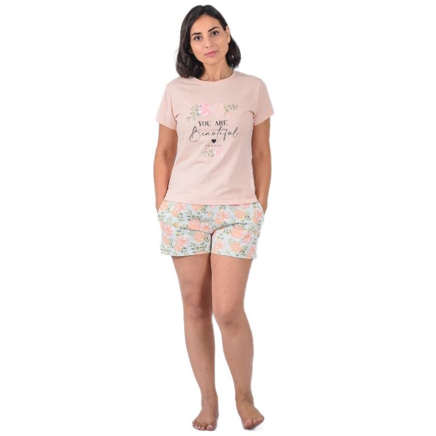 Pijama Manga Corta Y Short Kayser para Mujer