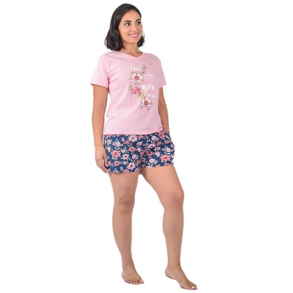 Pijama Manga Corta Y Short Kayser para Mujer