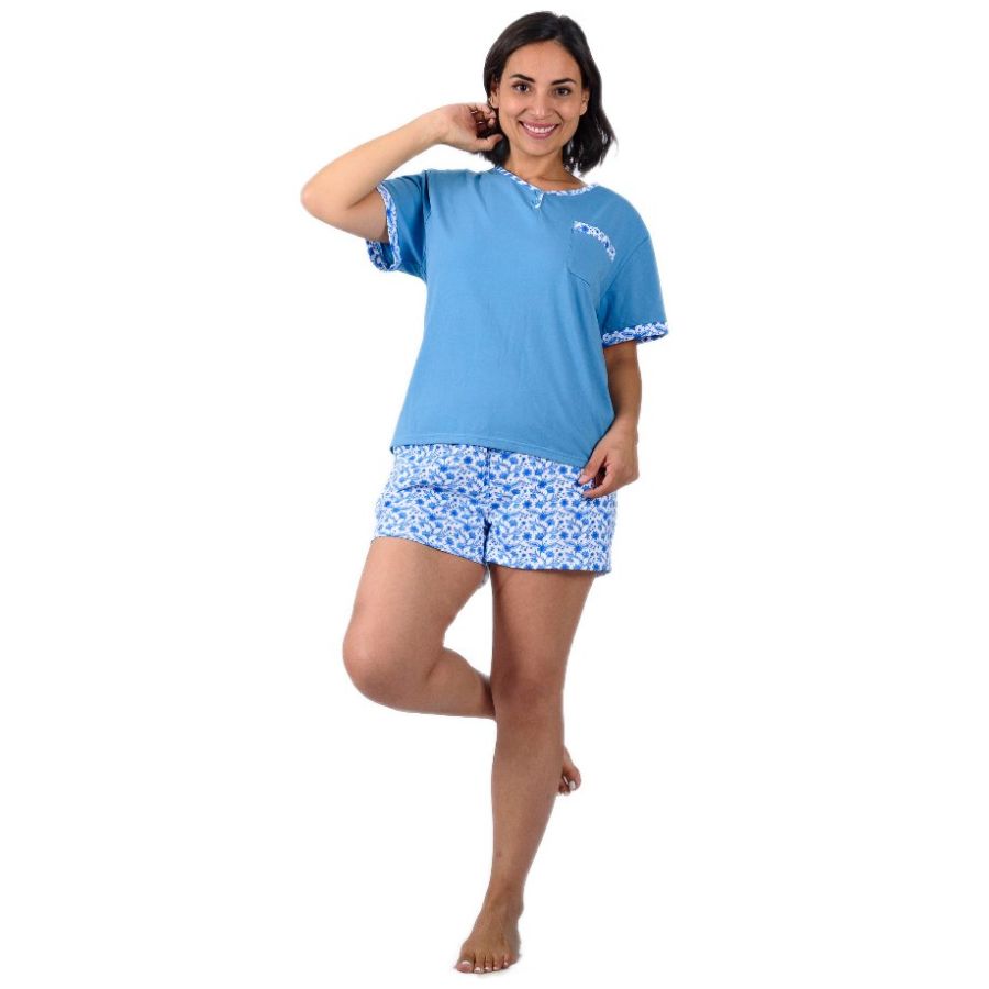 Pijama Manga Corta Y Short Kayser para Mujer