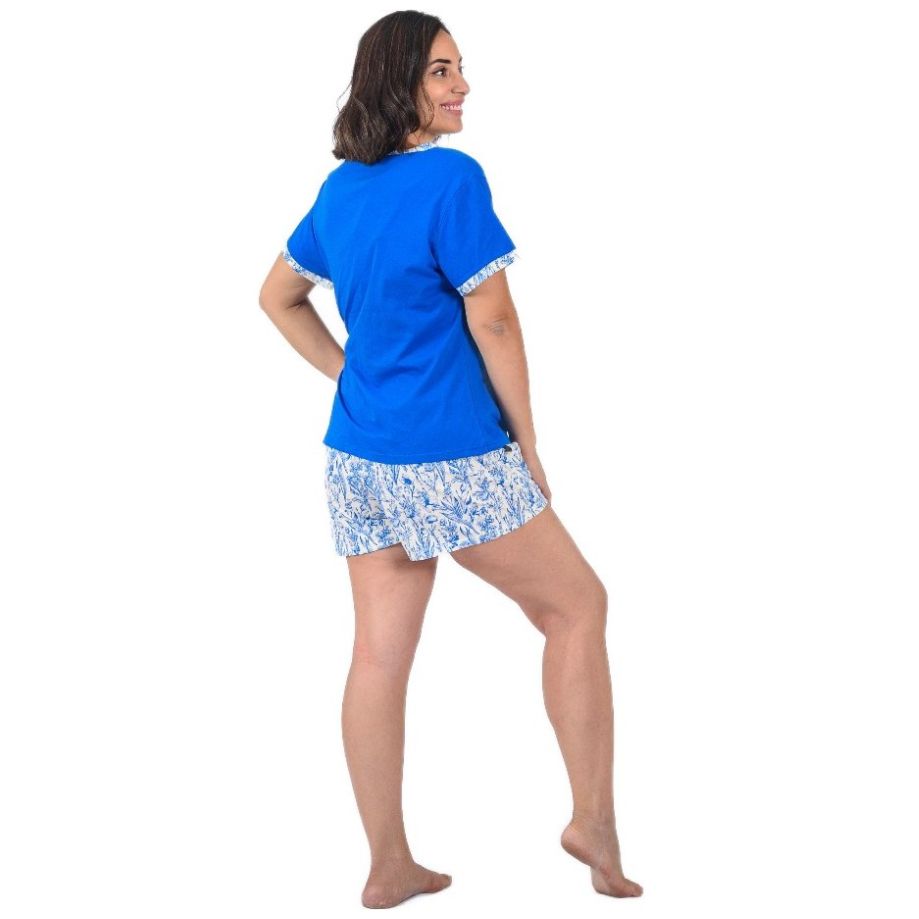 Pijama con Manga Corta Y Short Kayser para Mujer