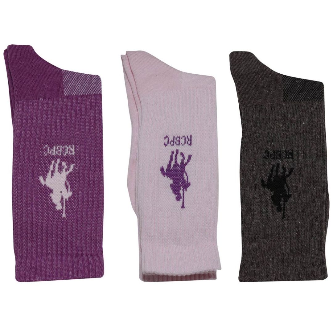 3Pack Calceta Larga Support Royal Polo Club para Mujer