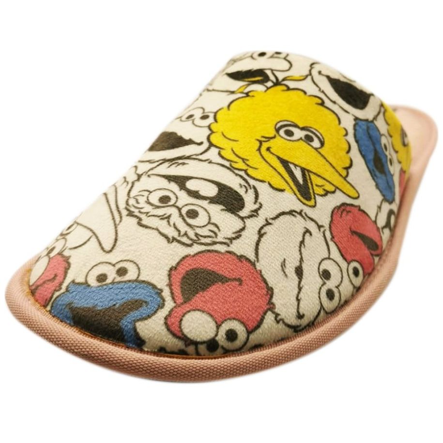 Pantufla con Diseño Plaza Sésamo para Mujer