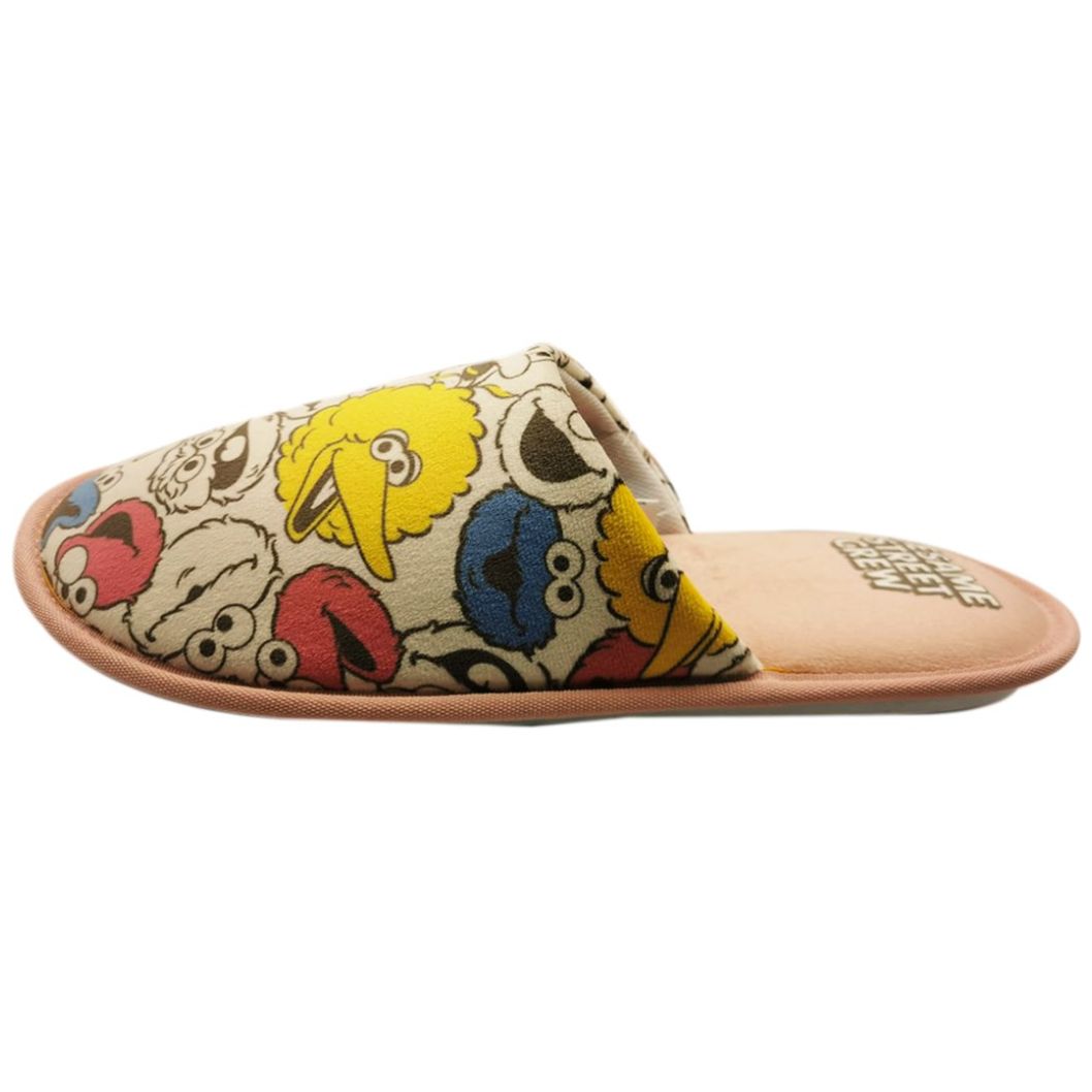 Pantufla con Diseño Plaza Sésamo para Mujer