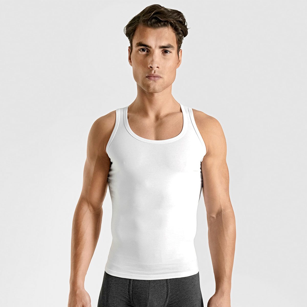 Playera Tank Top Rounderbum de Compresión para Hombre