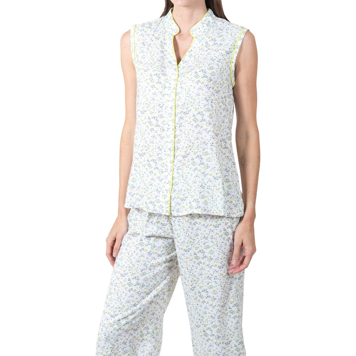 Pijama de Tirantes Y Pantalón Creaciones Parisina para Mujer