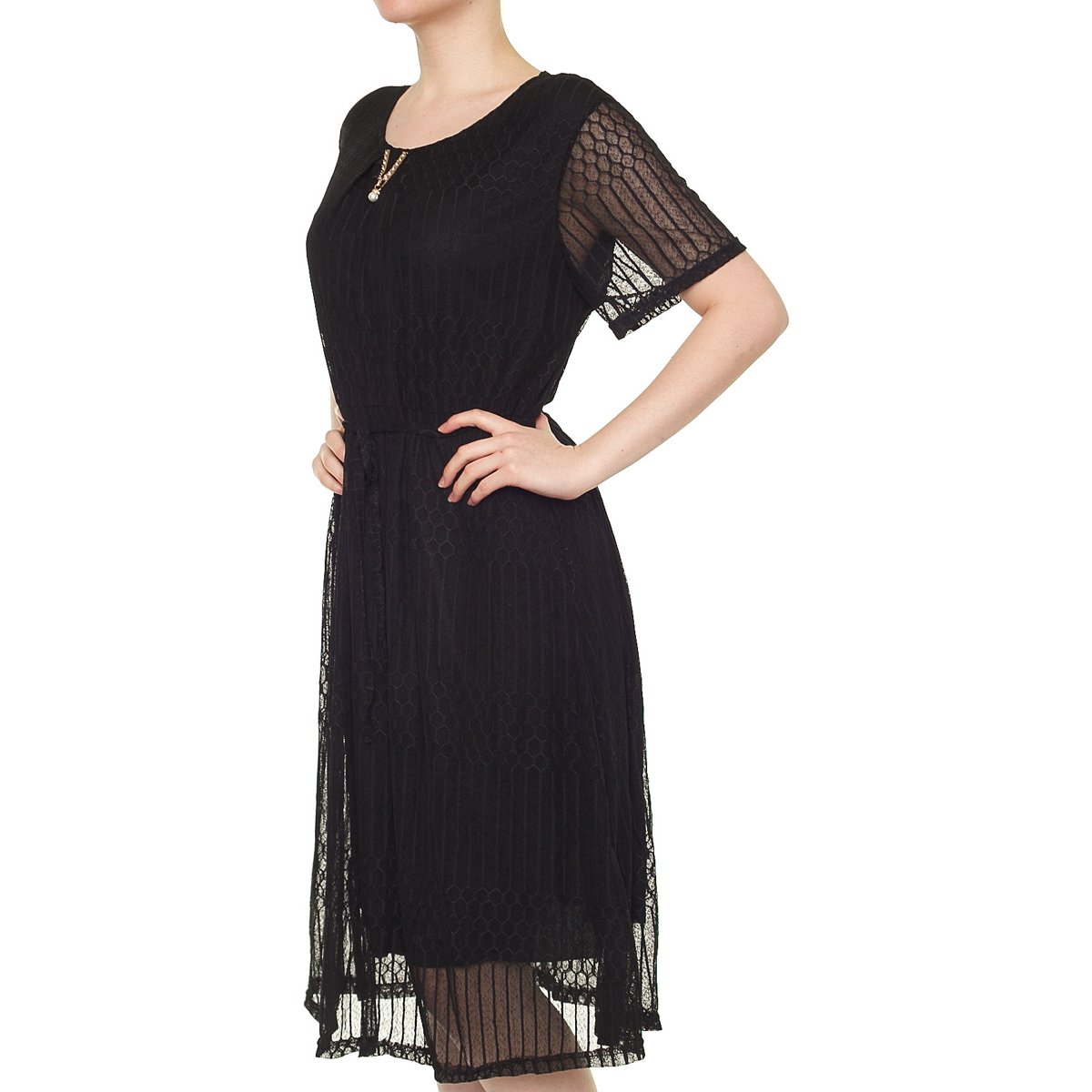 Vestido Manga Corta para Dama Ecof Ecofashion