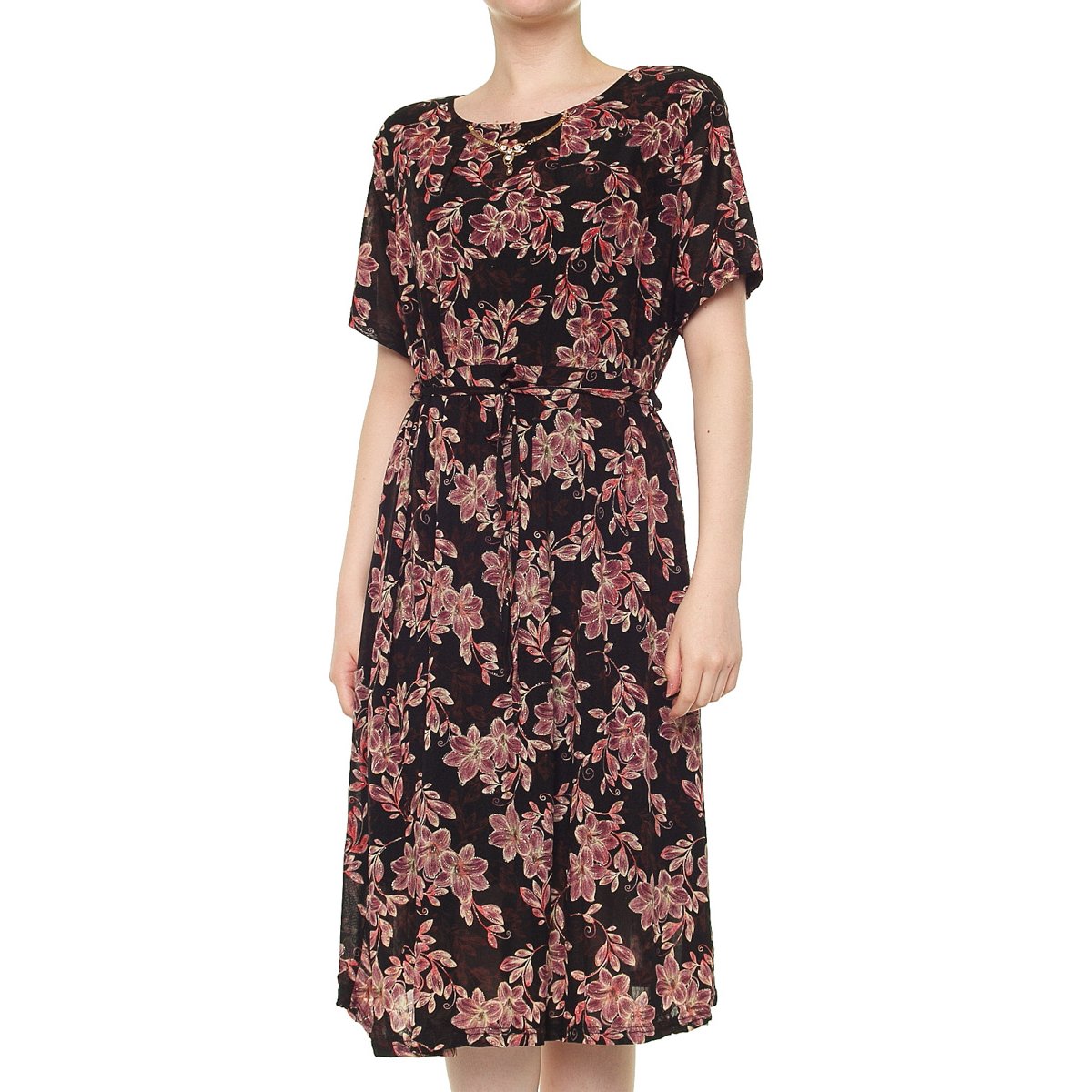 Vestido Manga Corta para Dama Ecof Ecofashion